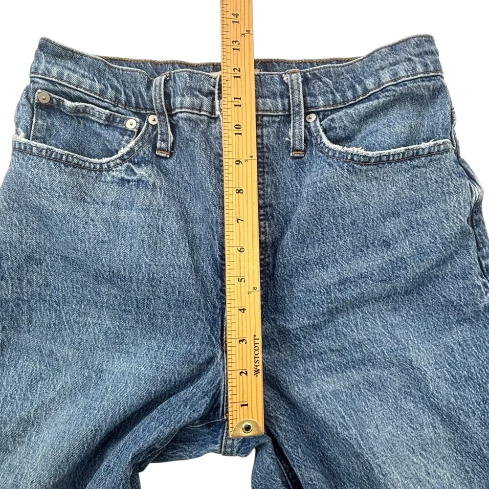 Madewell Women's Size 30T 30 Tall Raw Hems Balloon Jeans 27.5" Inseam - Picture 14 of 16